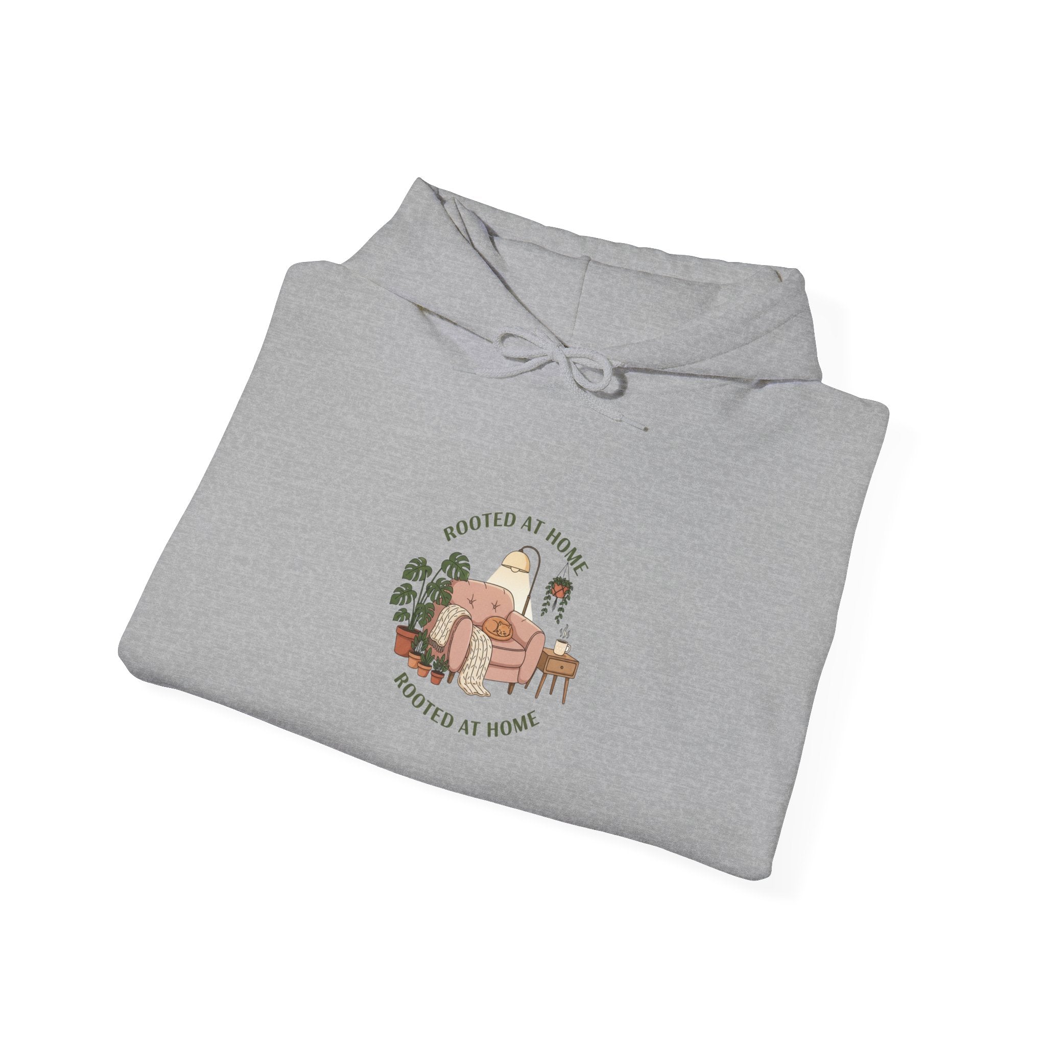 Cozy Homebody Illustration Hoodie | hygge aesthetic, nesting vibes