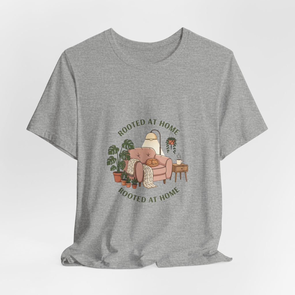 Rooted at Home Tee | homebody, hygge aesthetic