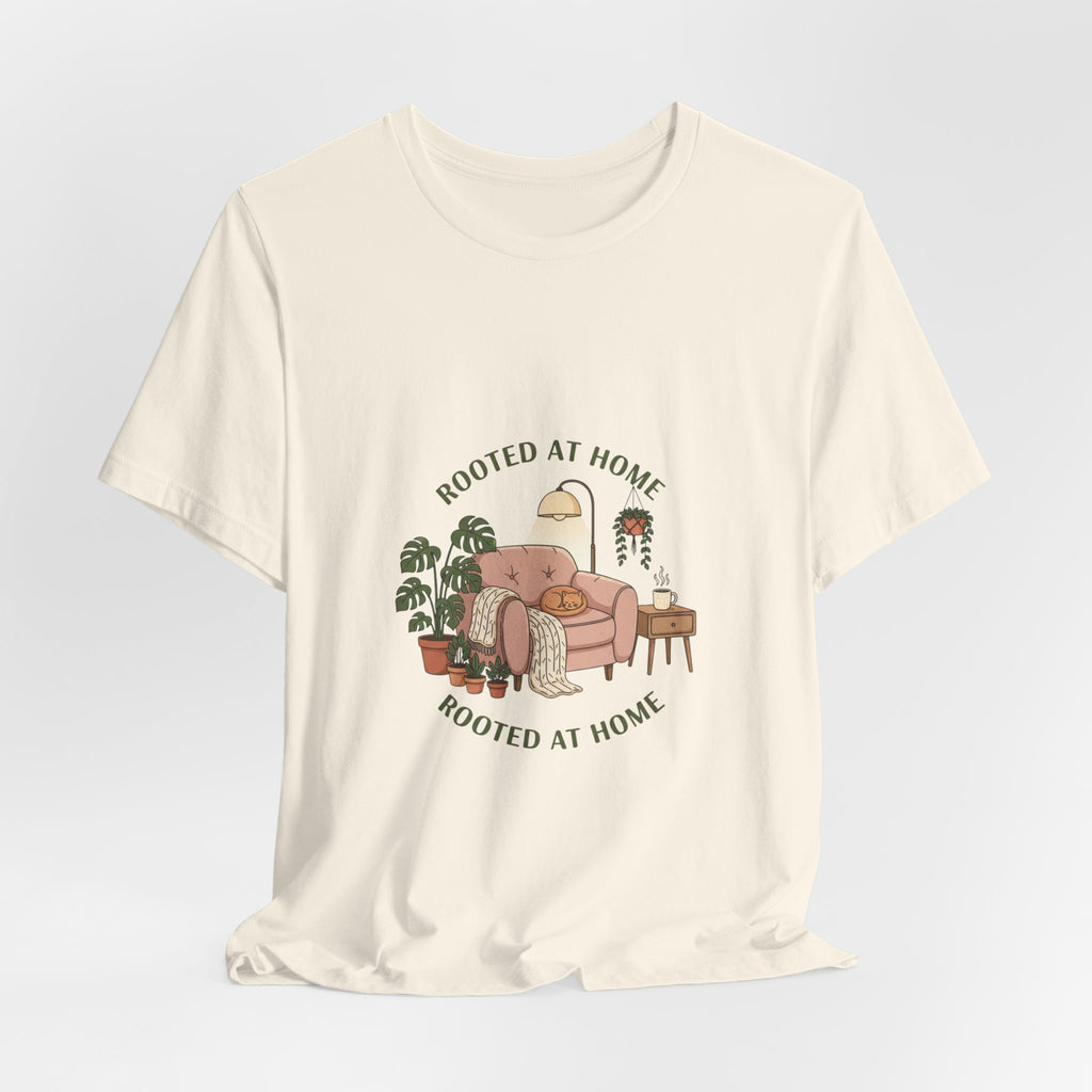 Rooted at Home Tee | homebody, hygge aesthetic