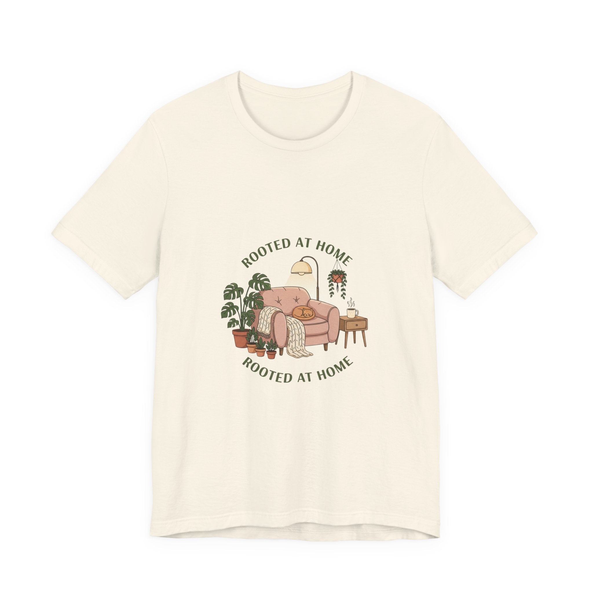 Rooted at Home Tee | homebody, hygge aesthetic