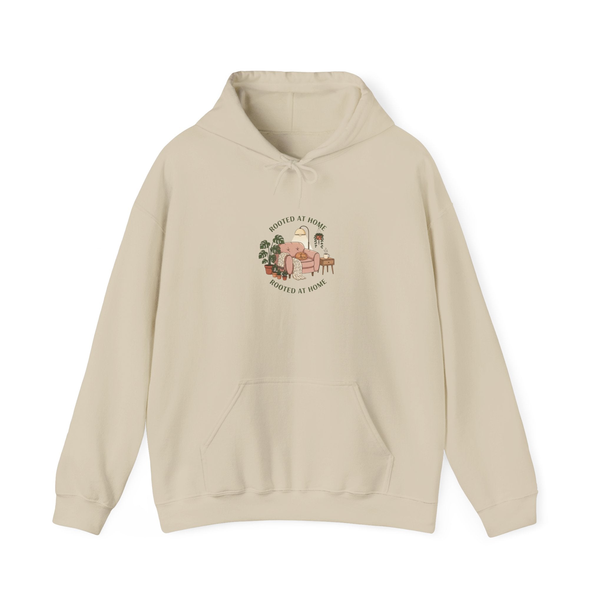 Cozy Homebody Illustration Hoodie | hygge aesthetic, nesting vibes