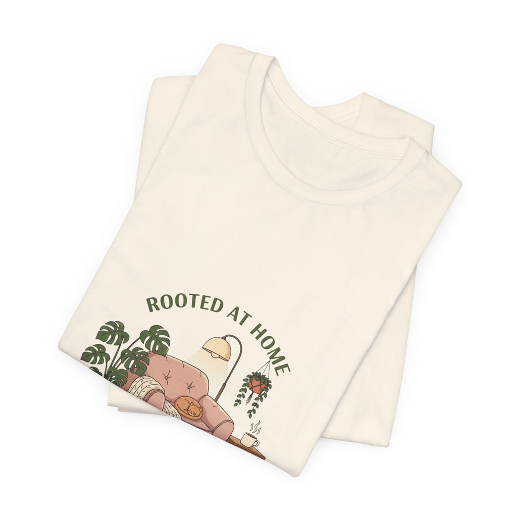 Rooted at Home Tee | homebody, hygge aesthetic