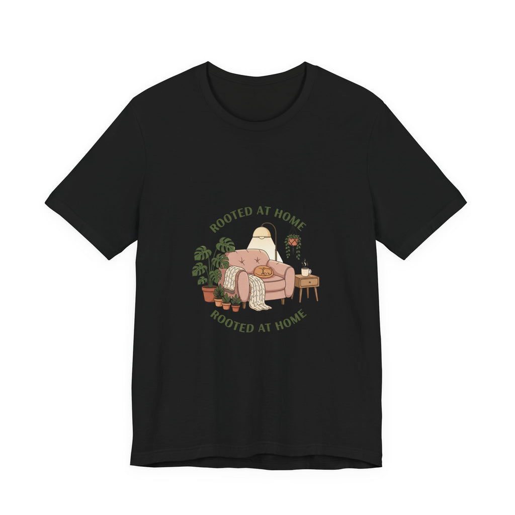 Rooted at Home Tee | homebody, hygge aesthetic