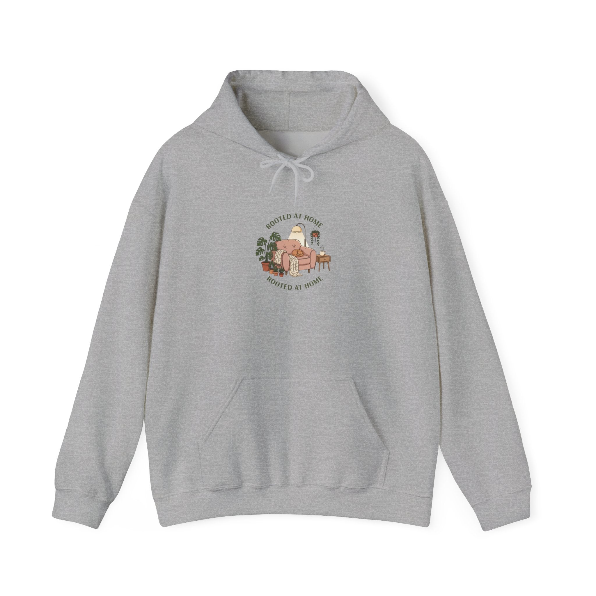 Cozy Homebody Illustration Hoodie | hygge aesthetic, nesting vibes