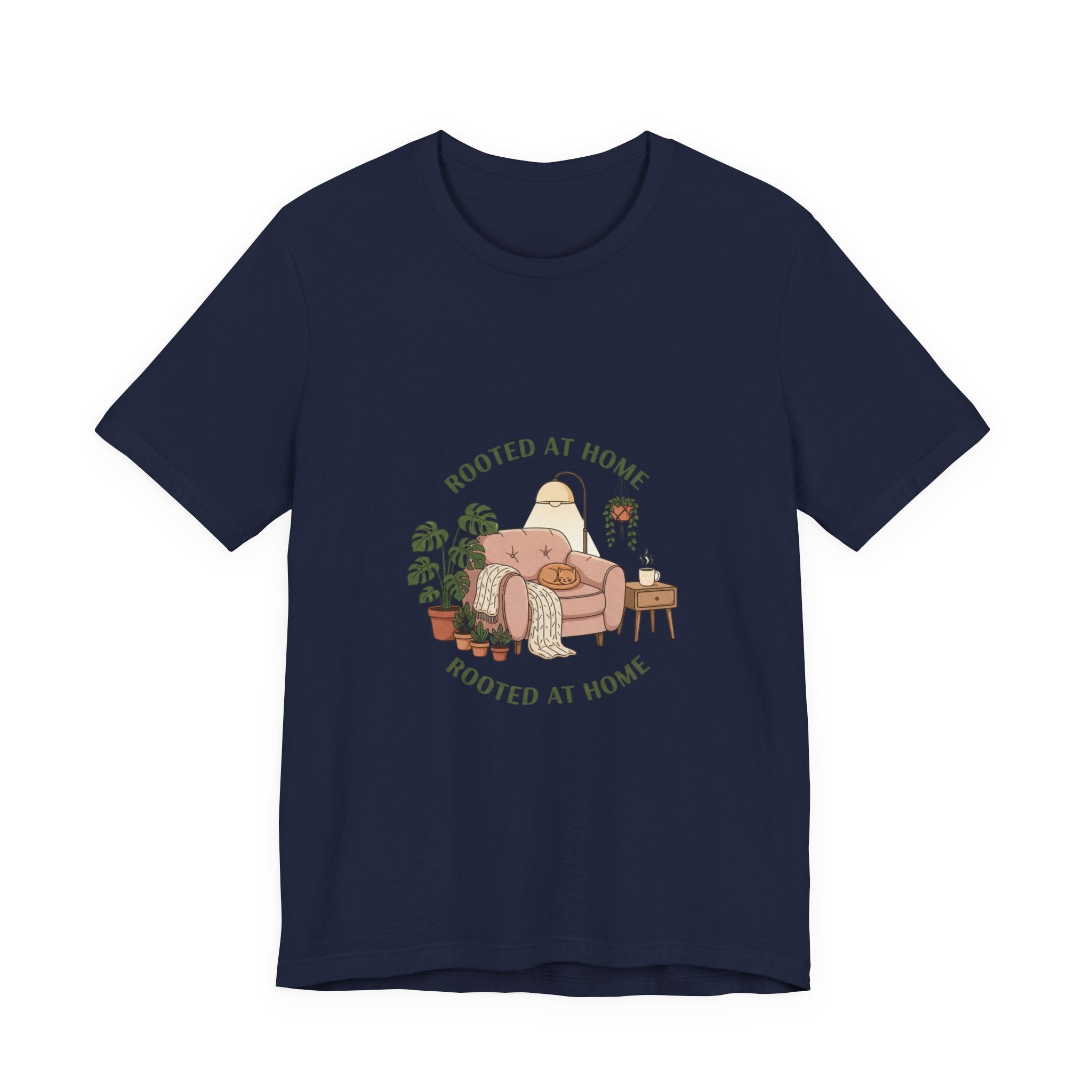 Rooted at Home Tee | homebody, hygge aesthetic