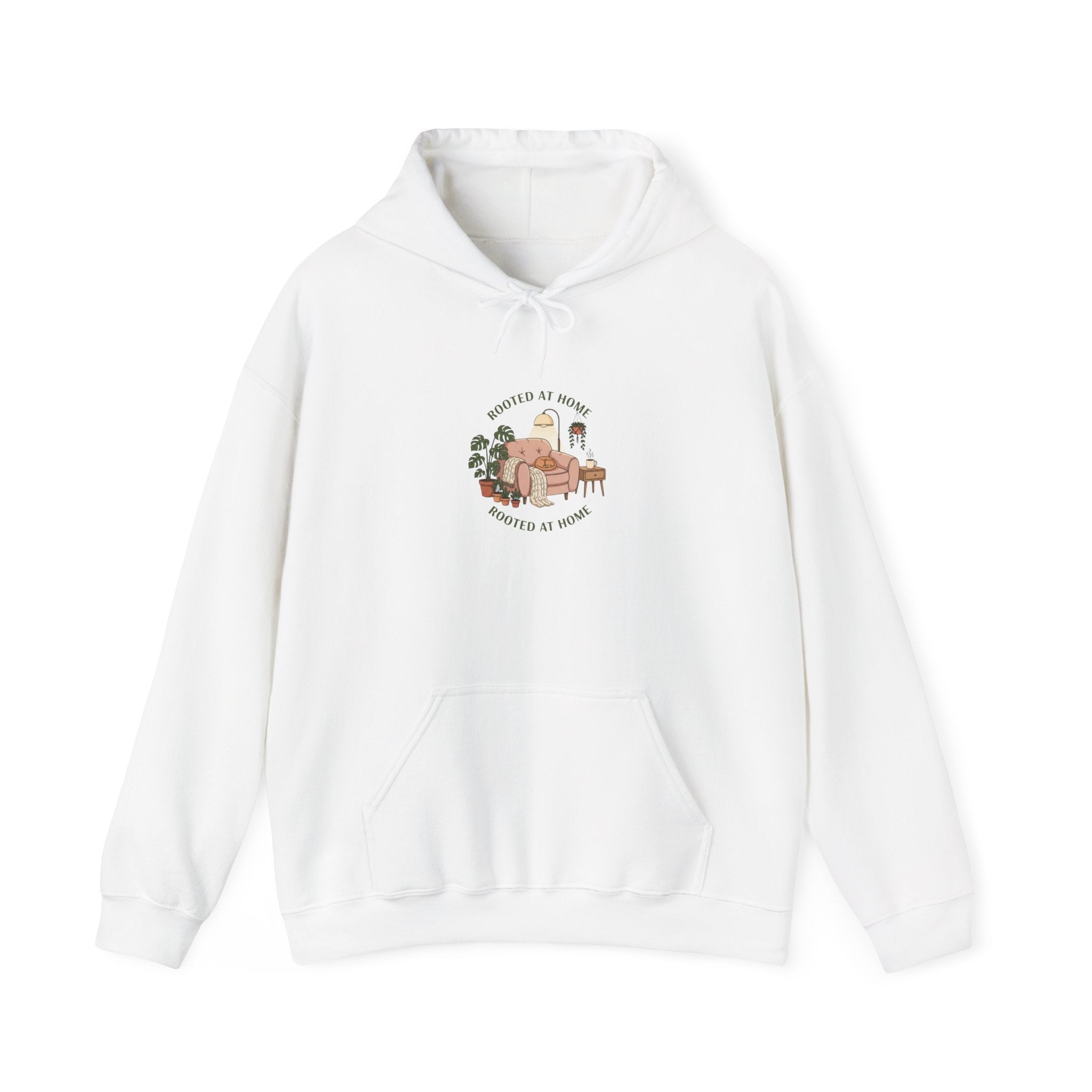 Cozy Homebody Illustration Hoodie | hygge aesthetic, nesting vibes