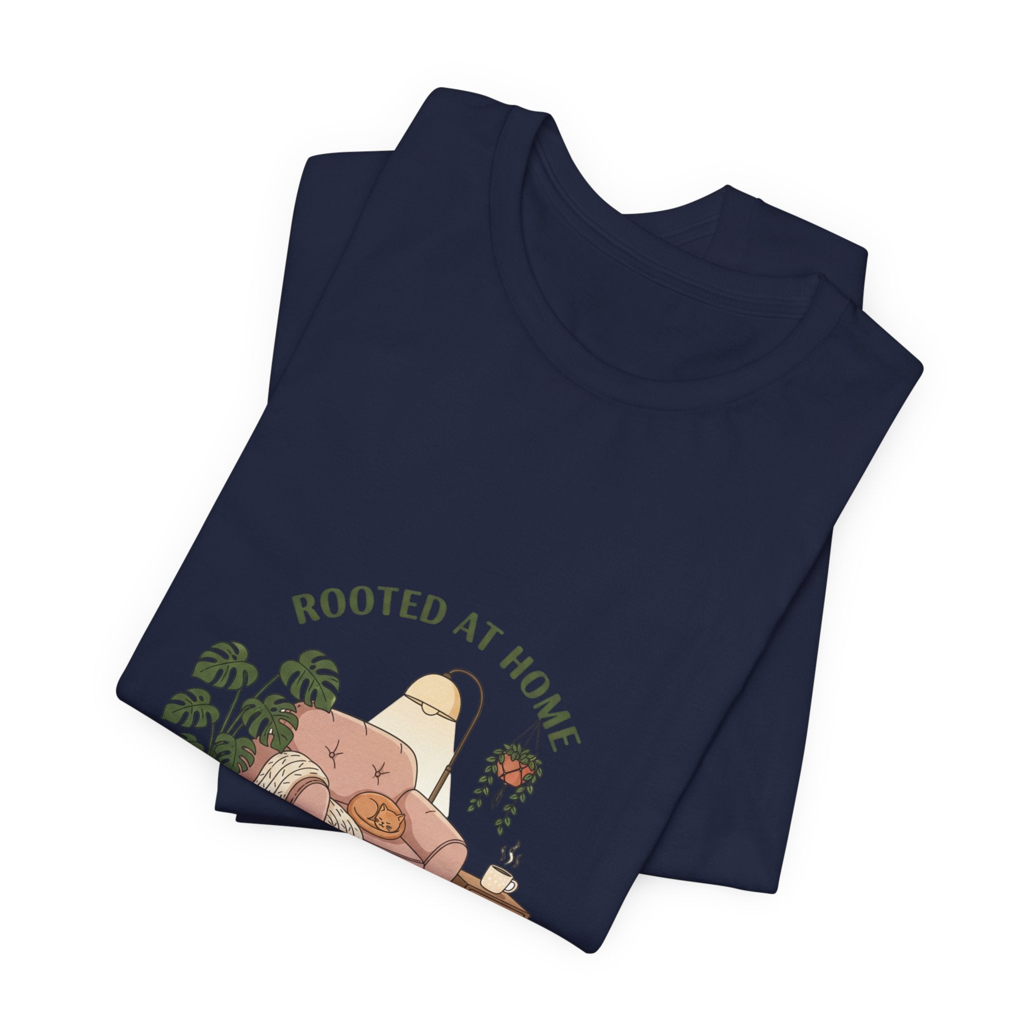 Rooted at Home Tee | homebody, hygge aesthetic