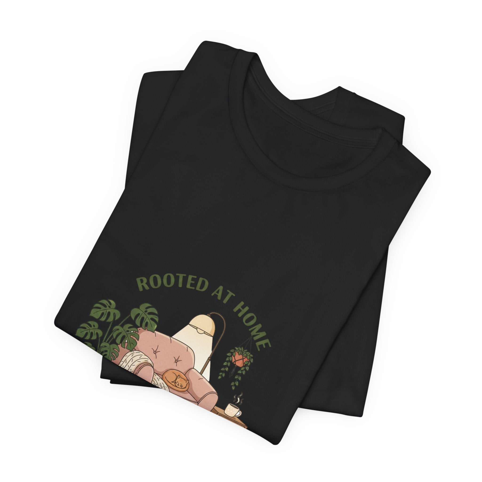 Rooted at Home Tee | homebody, hygge aesthetic