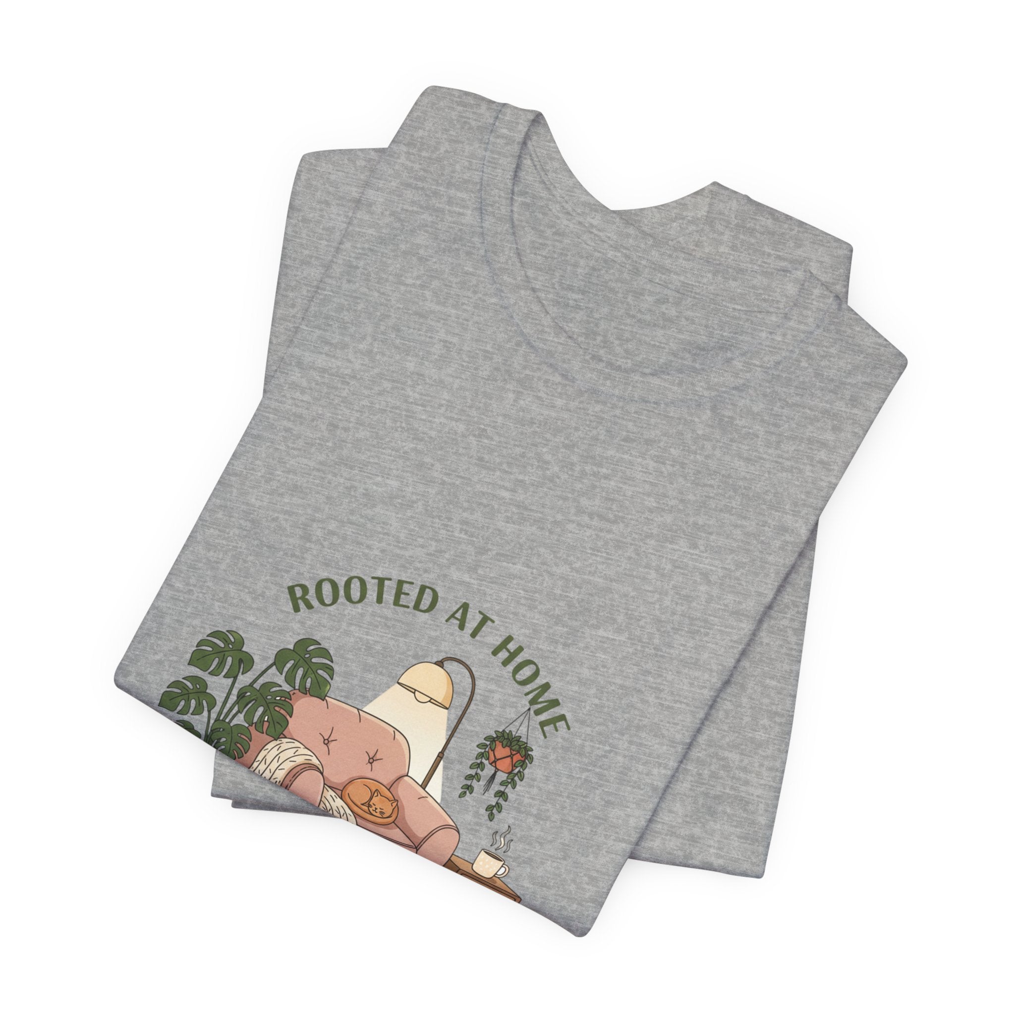 Rooted at Home Tee | homebody, hygge aesthetic